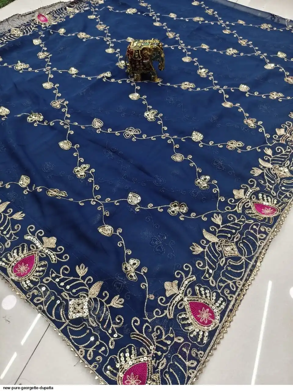 NEW PURE GEORGETTE DUPATTA 14