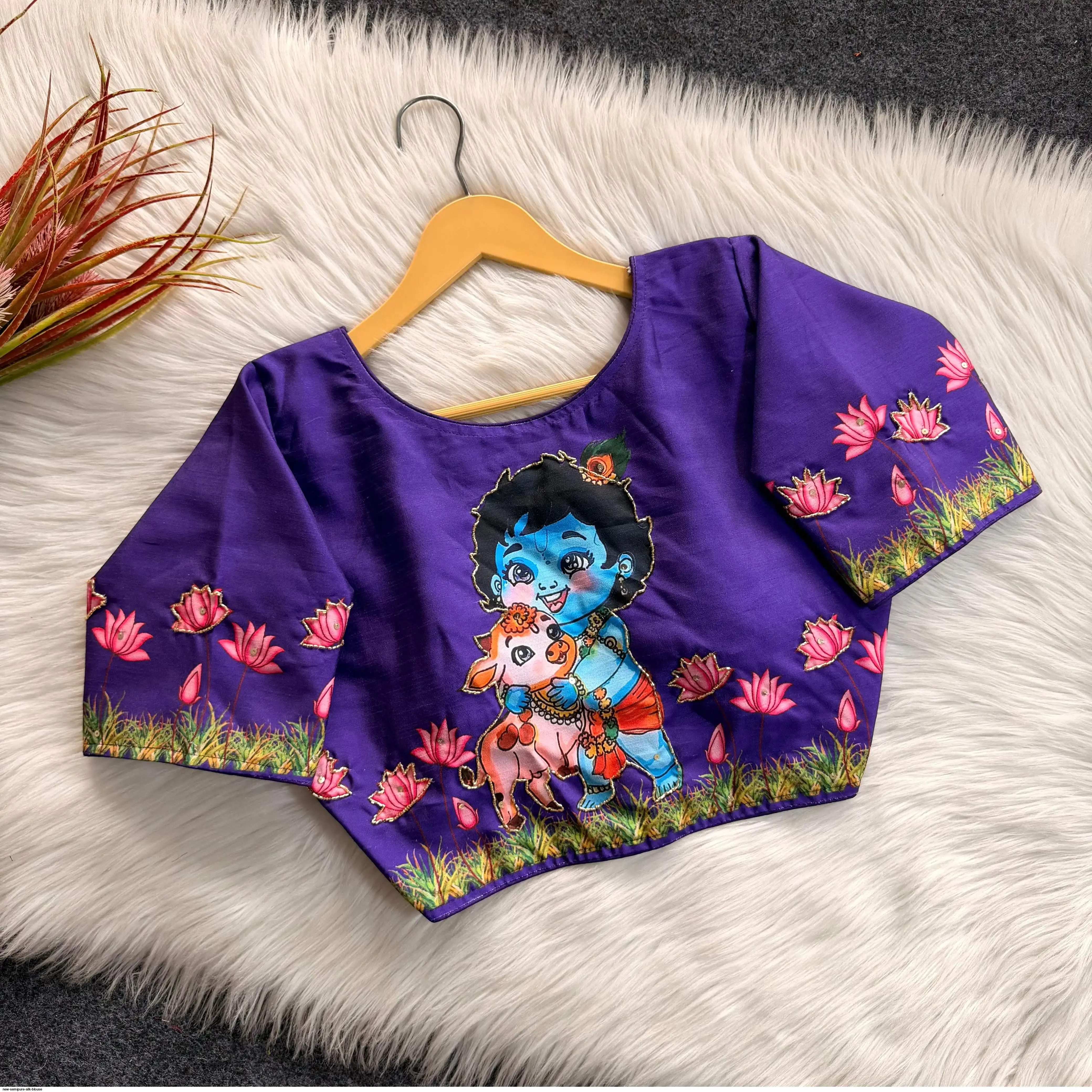 NEW SEMIPURE SILK BLOUSE 2