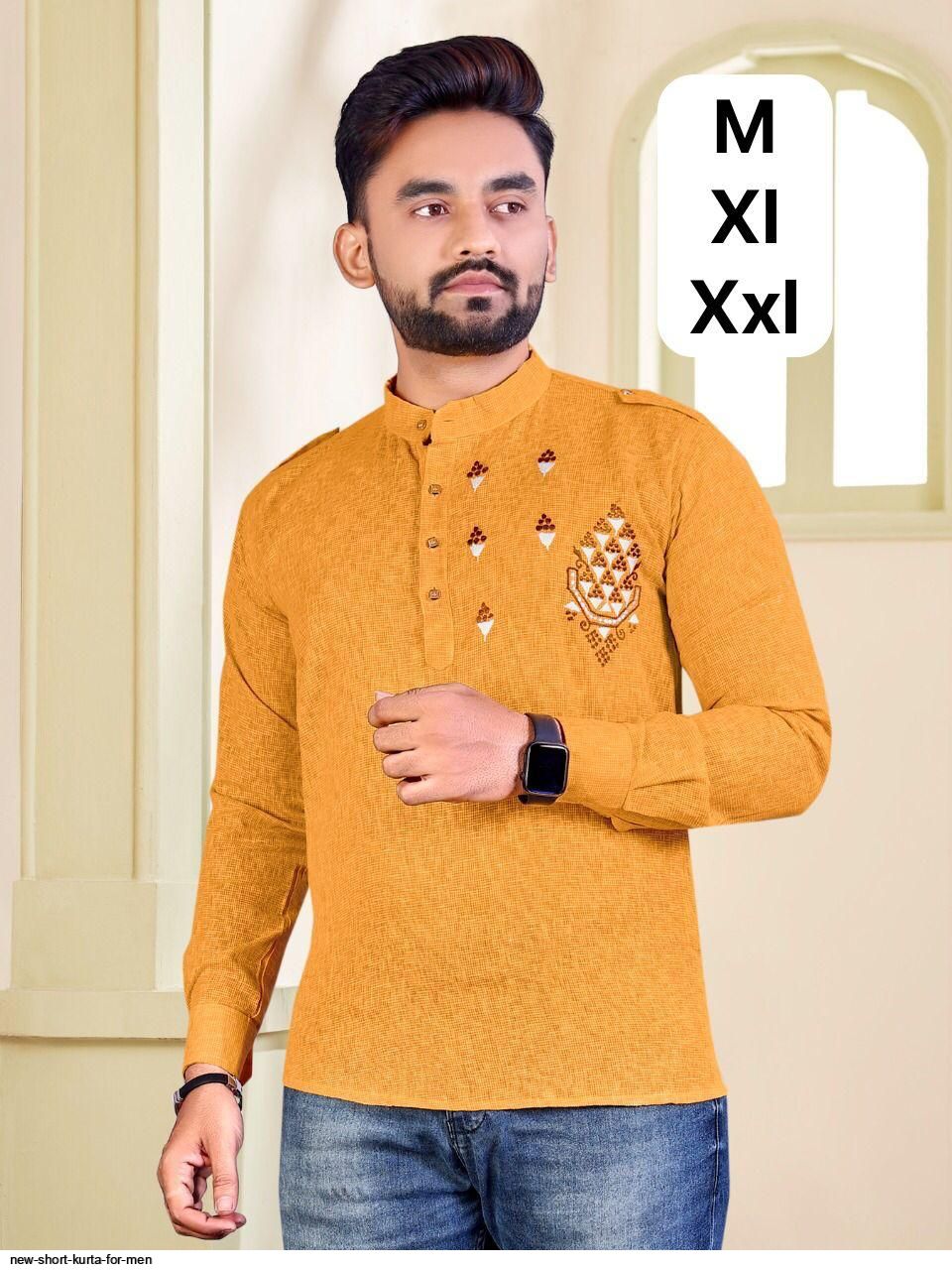 NEW SHORT KURTA FOR MEN F