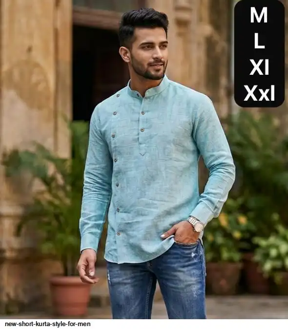NEW SHORT KURTA STYLE FOR MEN 4