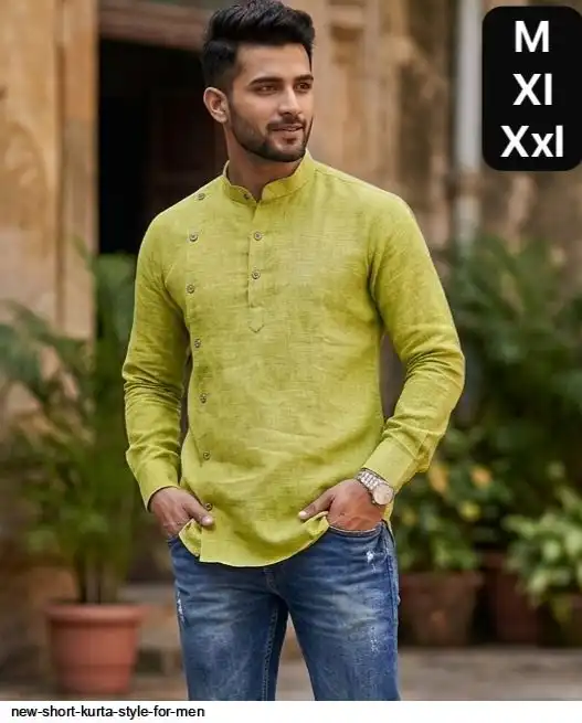 NEW SHORT KURTA STYLE FOR MEN 3