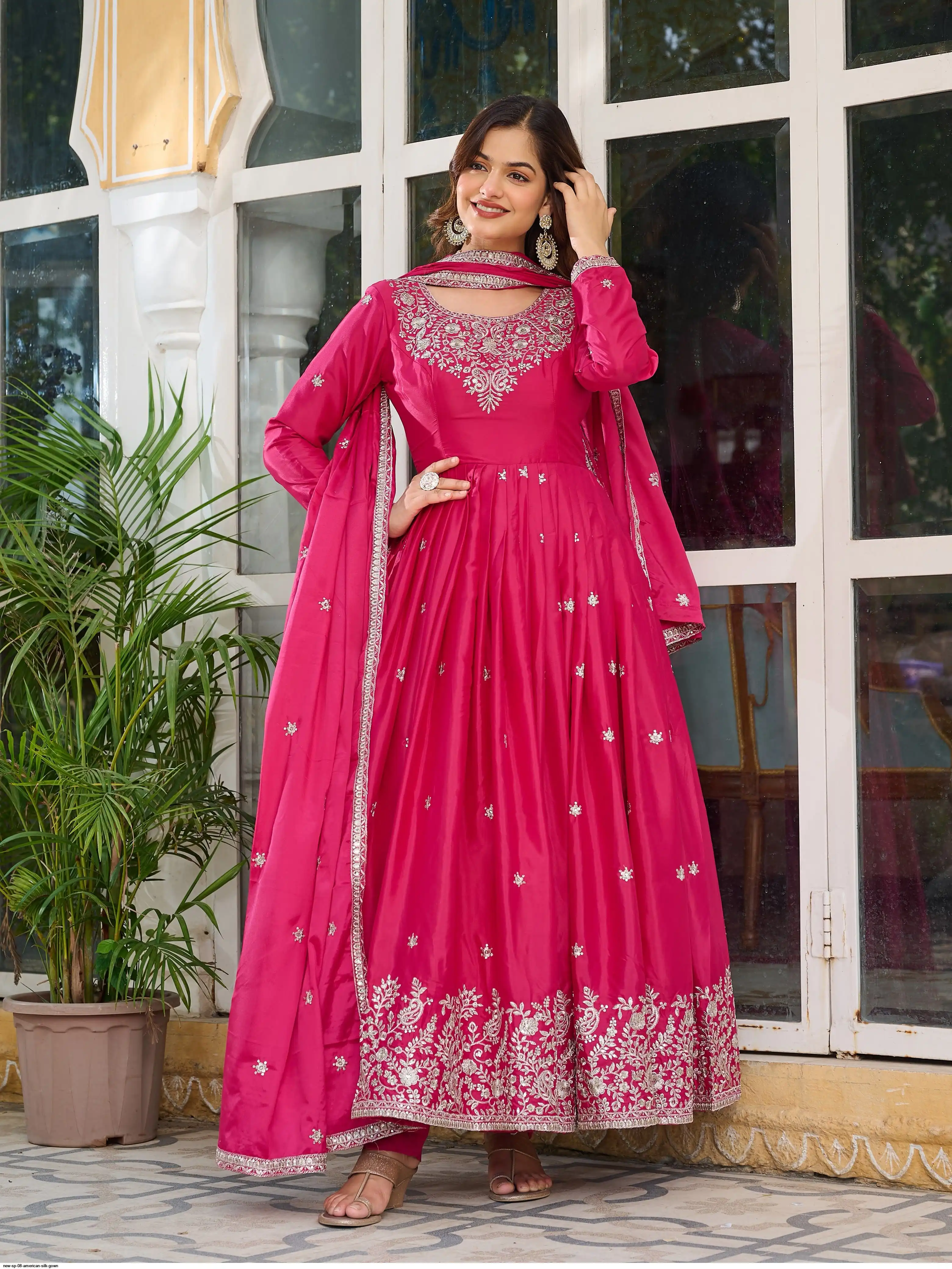 NEW SP 08 AMERICAN SILK GOWN 1