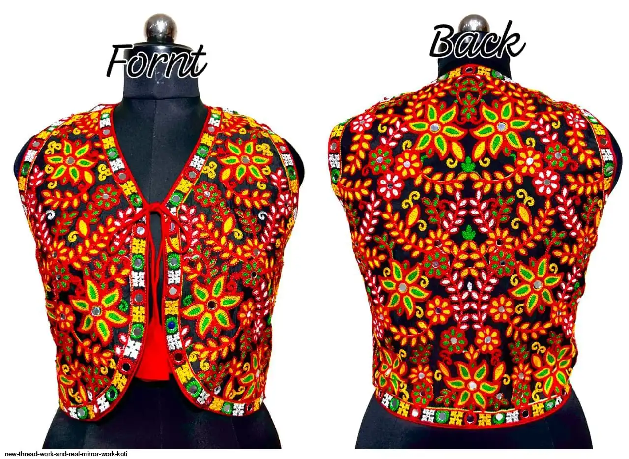 NEW THREAD WORK AND REAL MIRROR WORK KOTI D