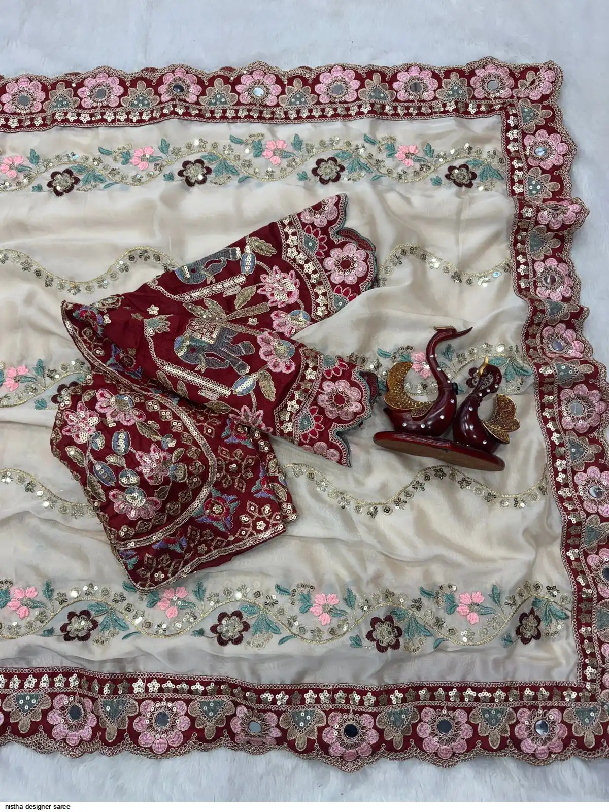 NISTHA DESIGNER SAREE A