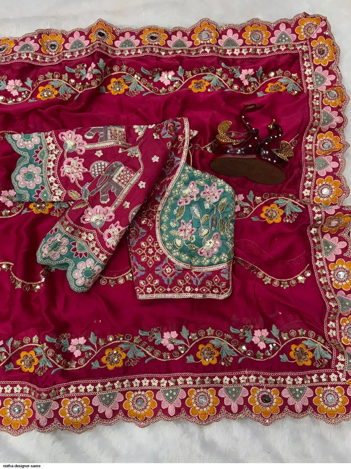NISTHA DESIGNER SAREE D