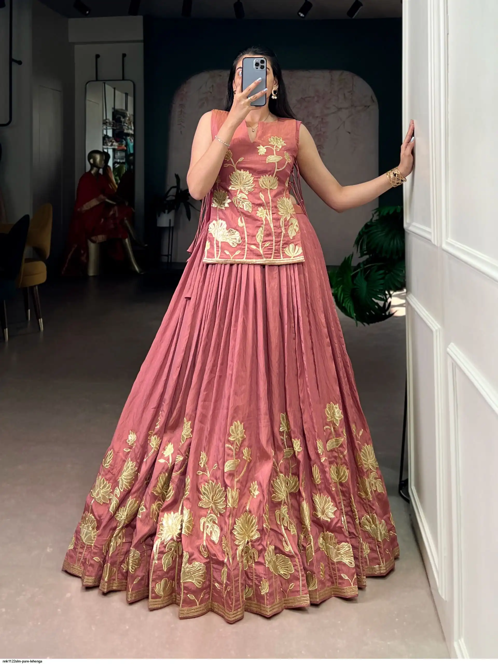 NNK1122SLM PURE LEHENGA 1