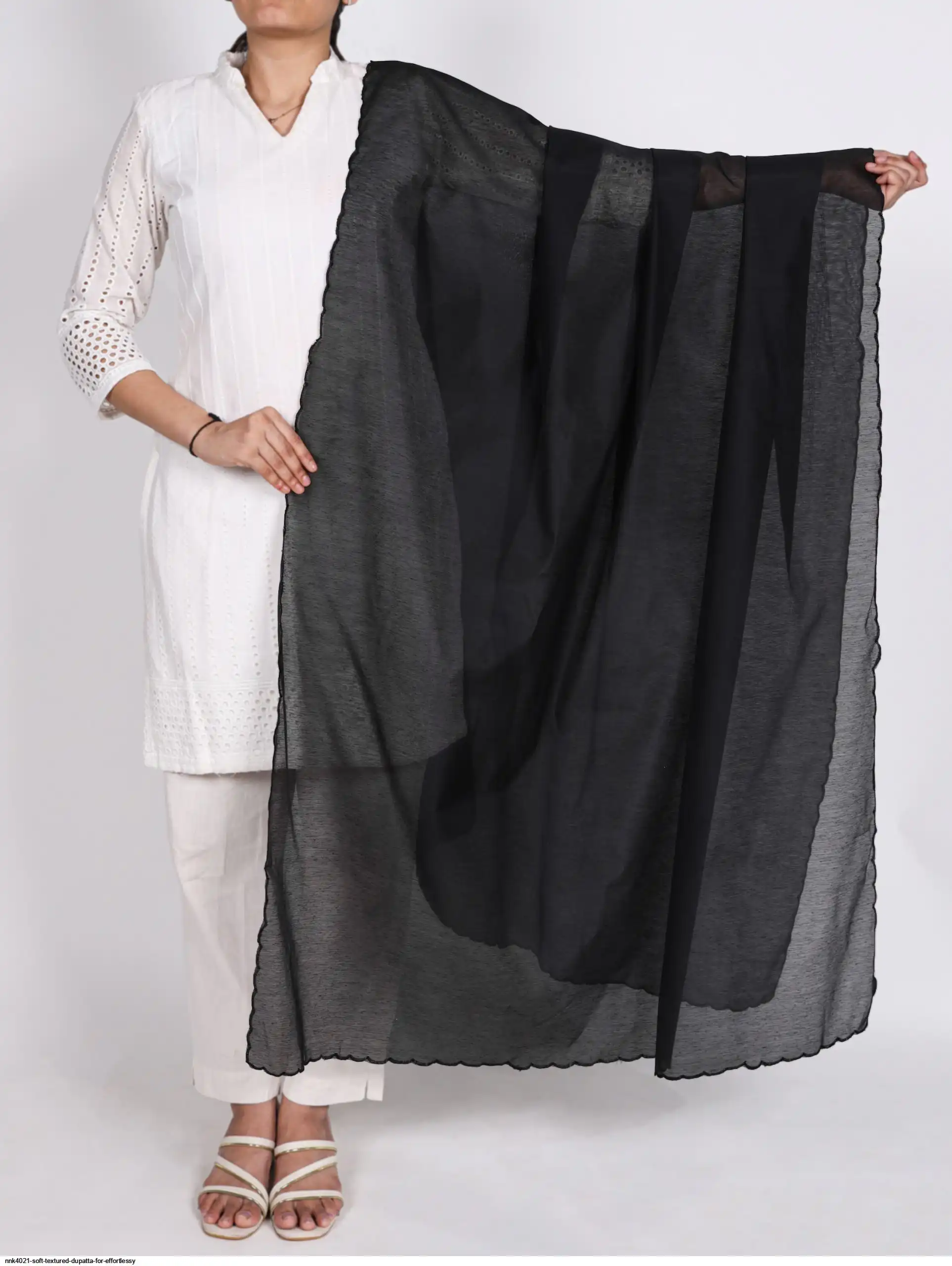 NNK4021 SOFT TEXTURED DUPATTA FOR EFFORTLESSY 3