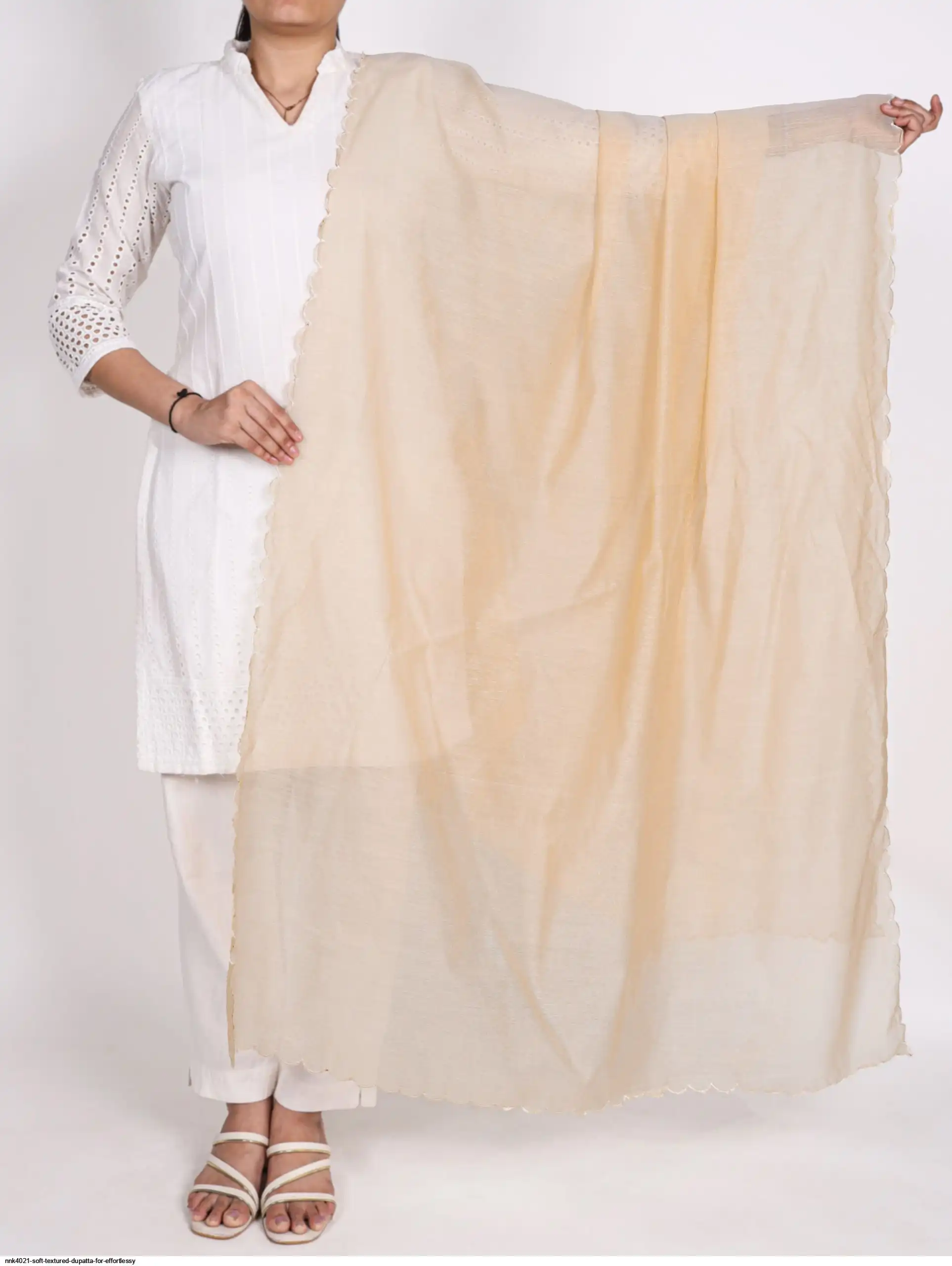 NNK4021 SOFT TEXTURED DUPATTA FOR EFFORTLESSY 7