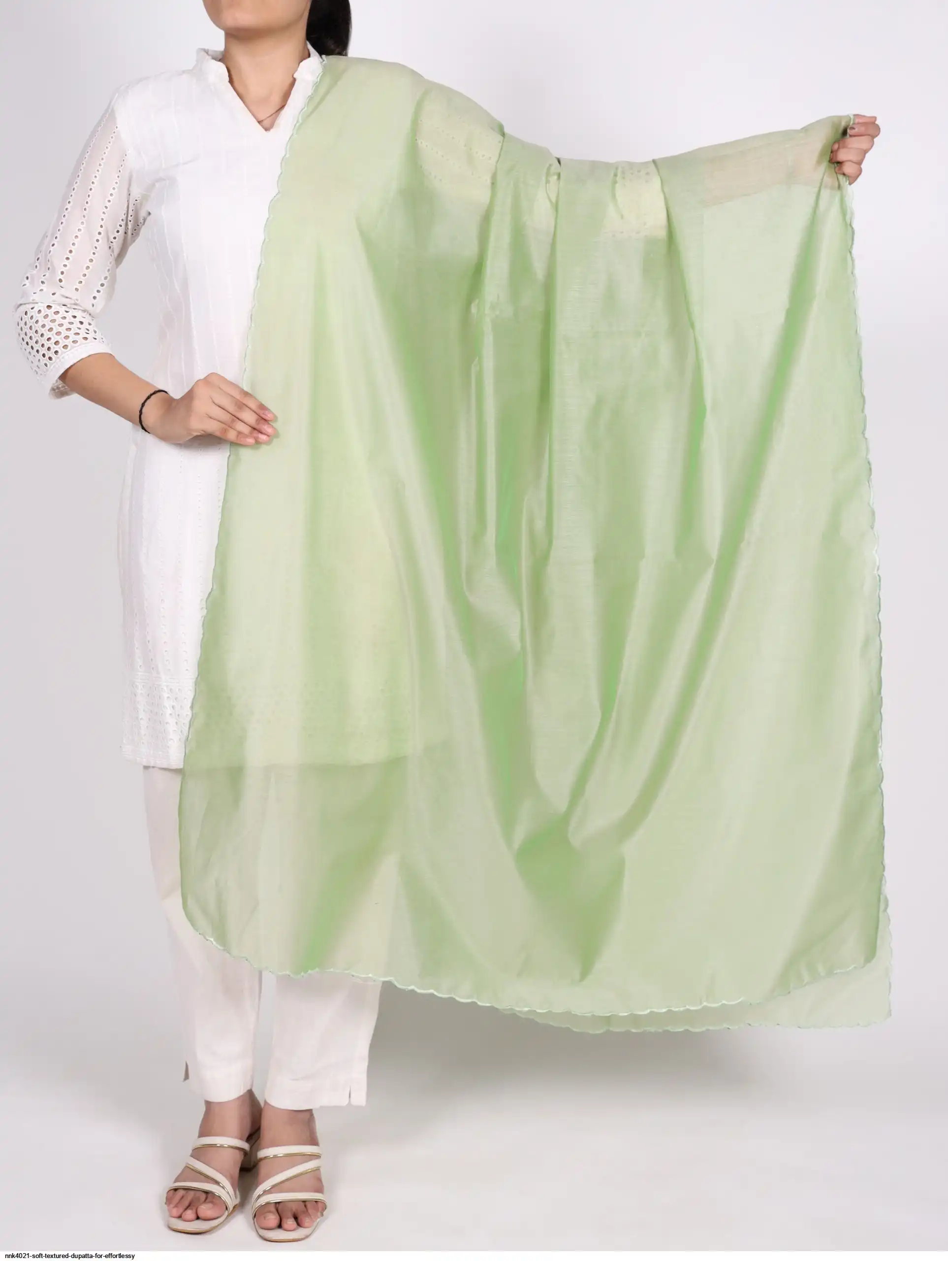 NNK4021 SOFT TEXTURED DUPATTA FOR EFFORTLESSY 9