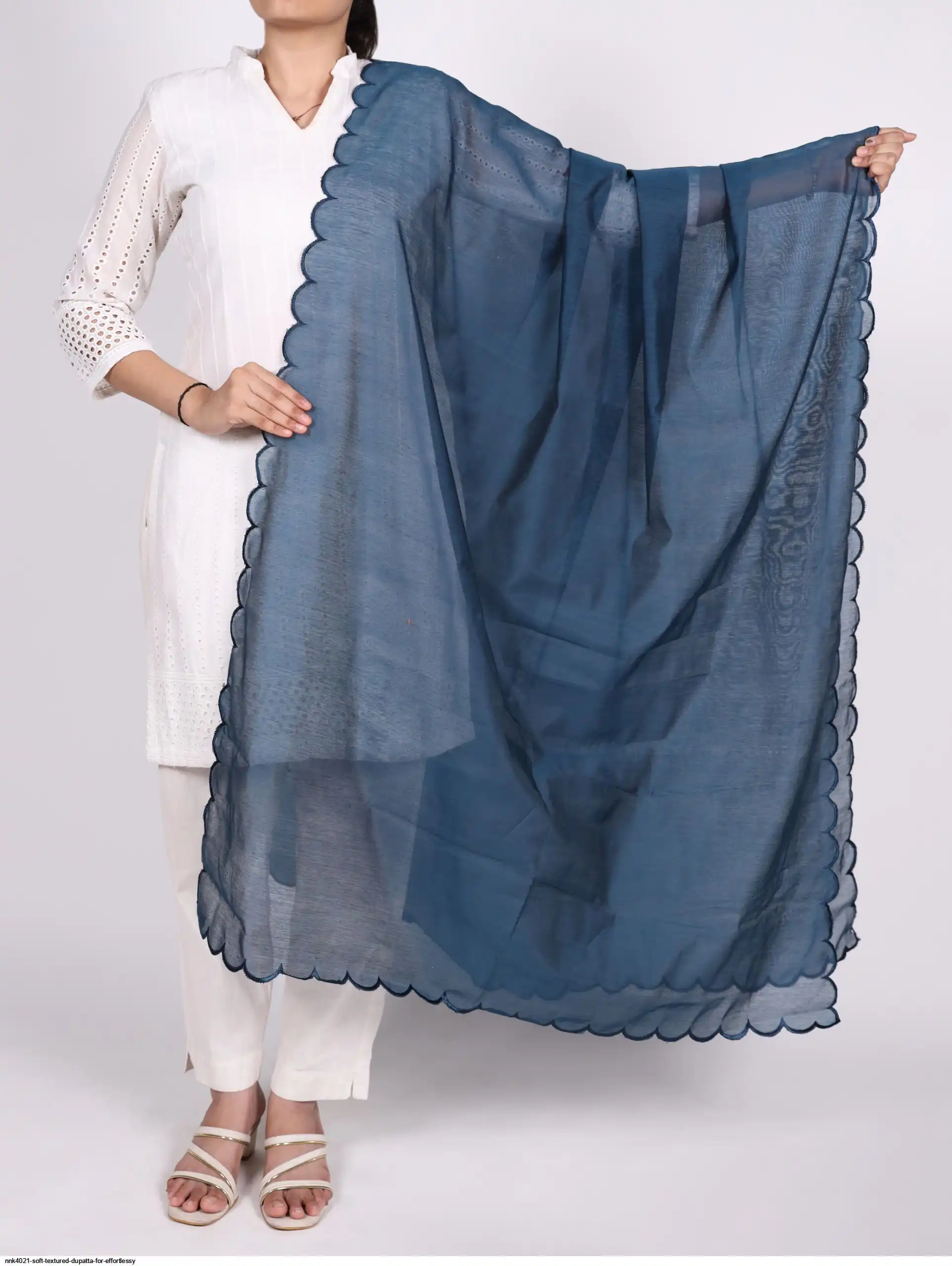 NNK4021 SOFT TEXTURED DUPATTA FOR EFFORTLESSY 10