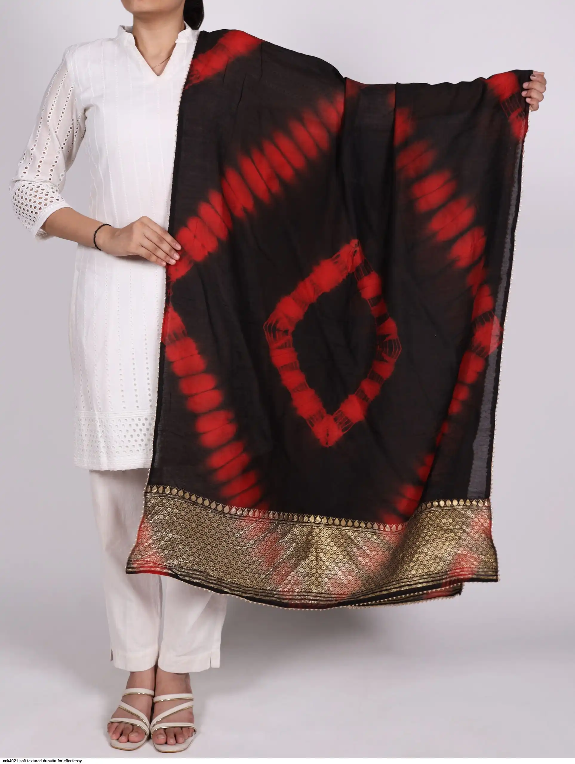 NNK4021 SOFT TEXTURED DUPATTA FOR EFFORTLESSY 14