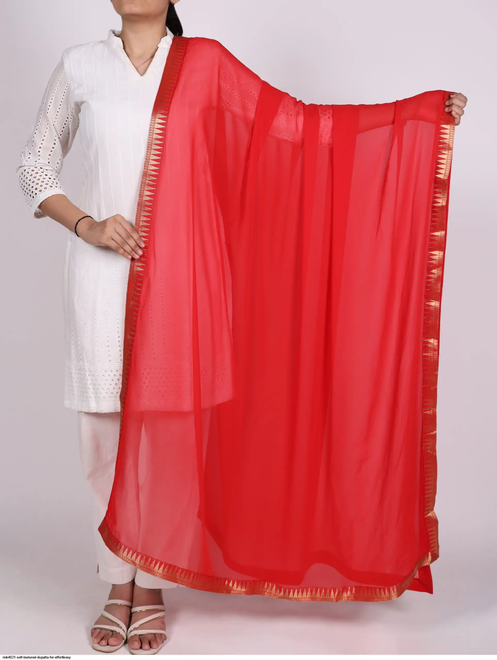 NNK4021 SOFT TEXTURED DUPATTA FOR EFFORTLESSY 17