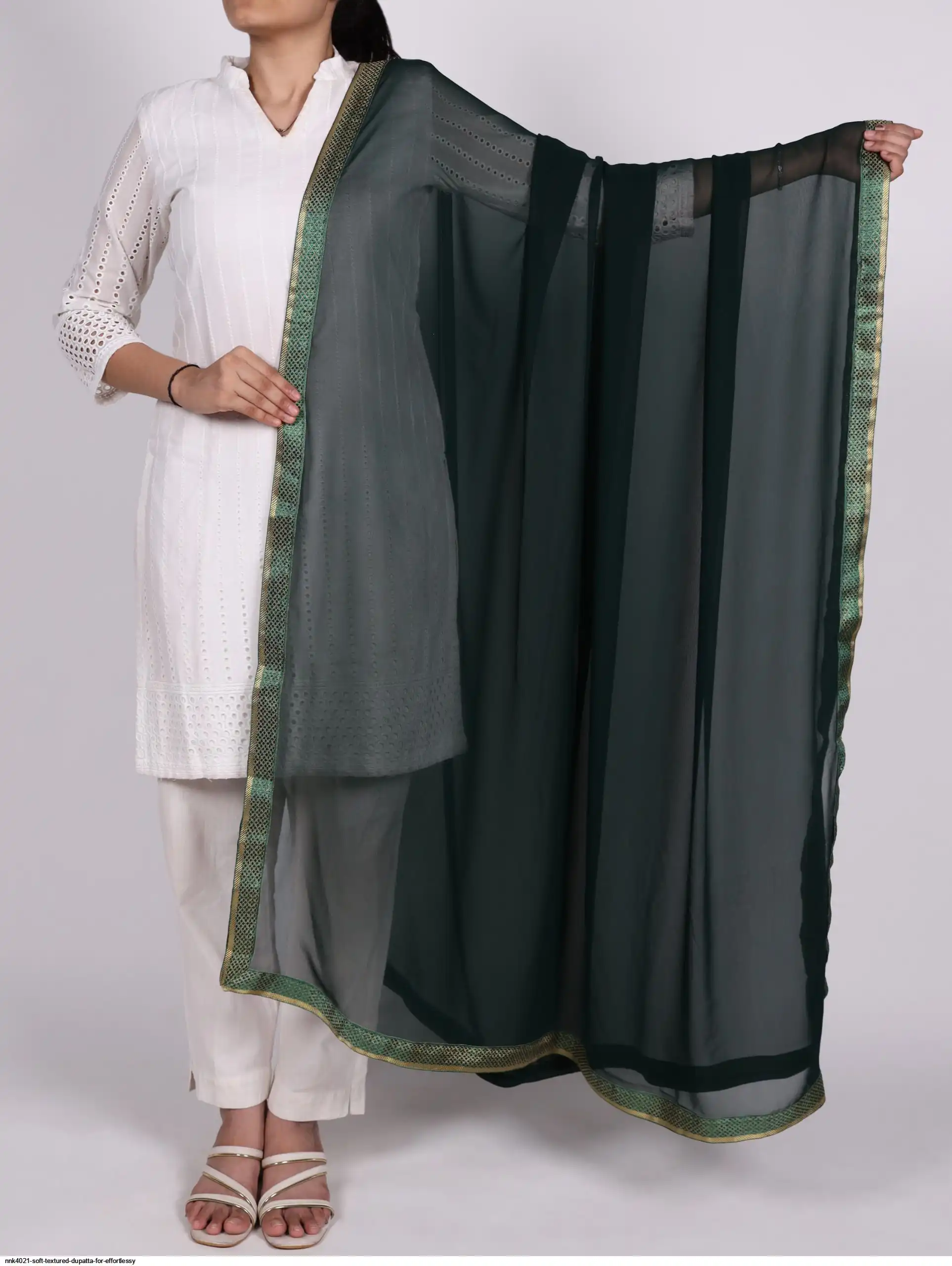 NNK4021 SOFT TEXTURED DUPATTA FOR EFFORTLESSY 18