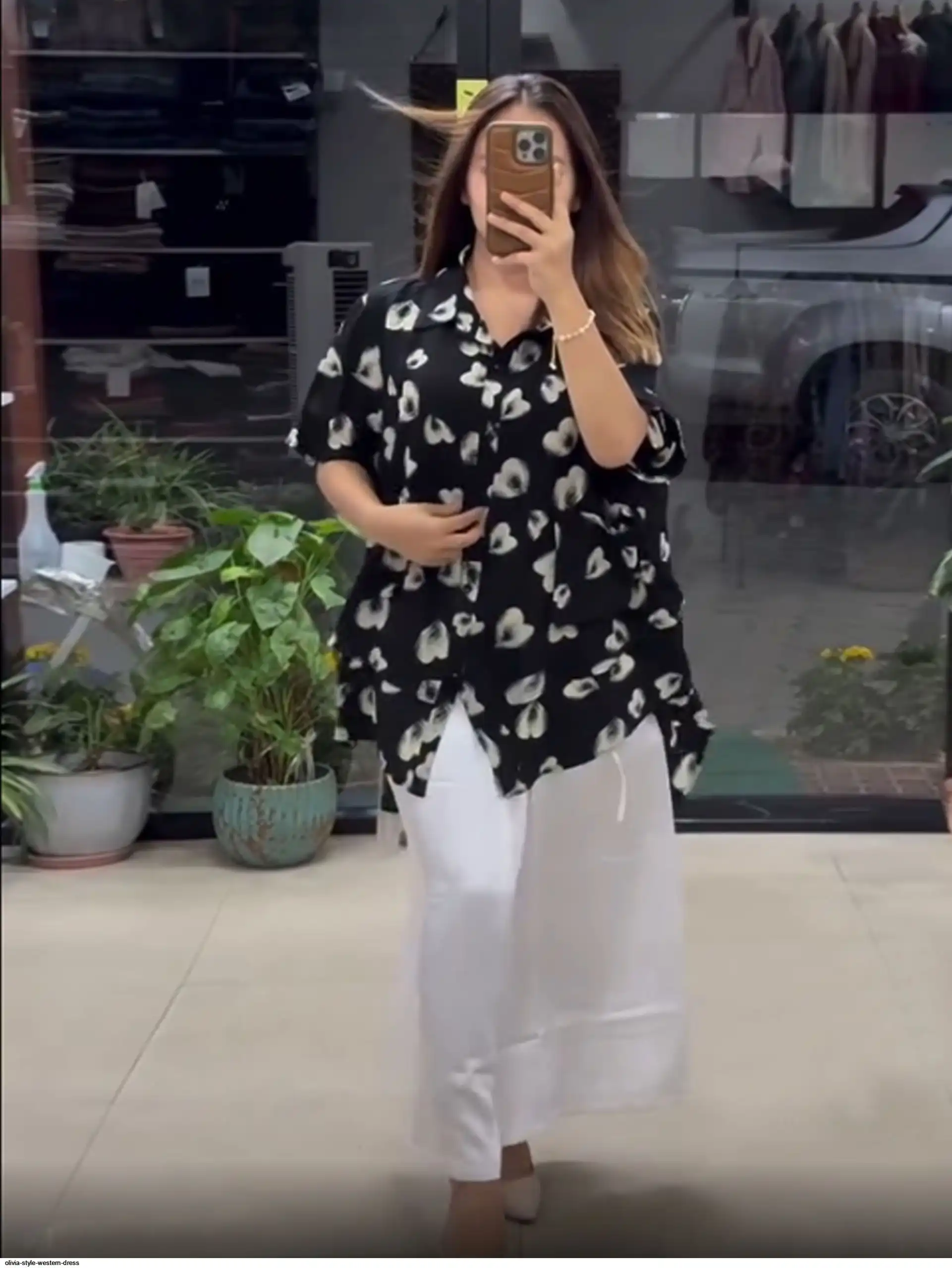 OLIVIA STYLE WESTERN DRESS B