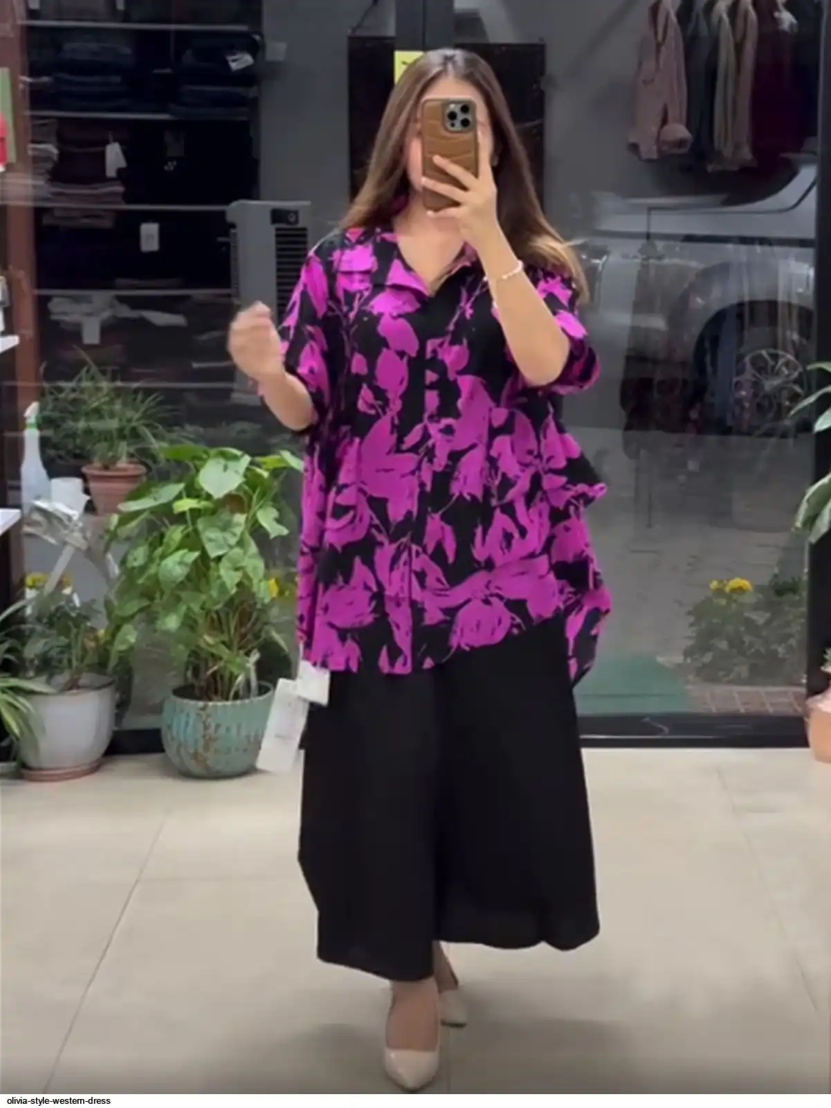 OLIVIA STYLE WESTERN DRESS C