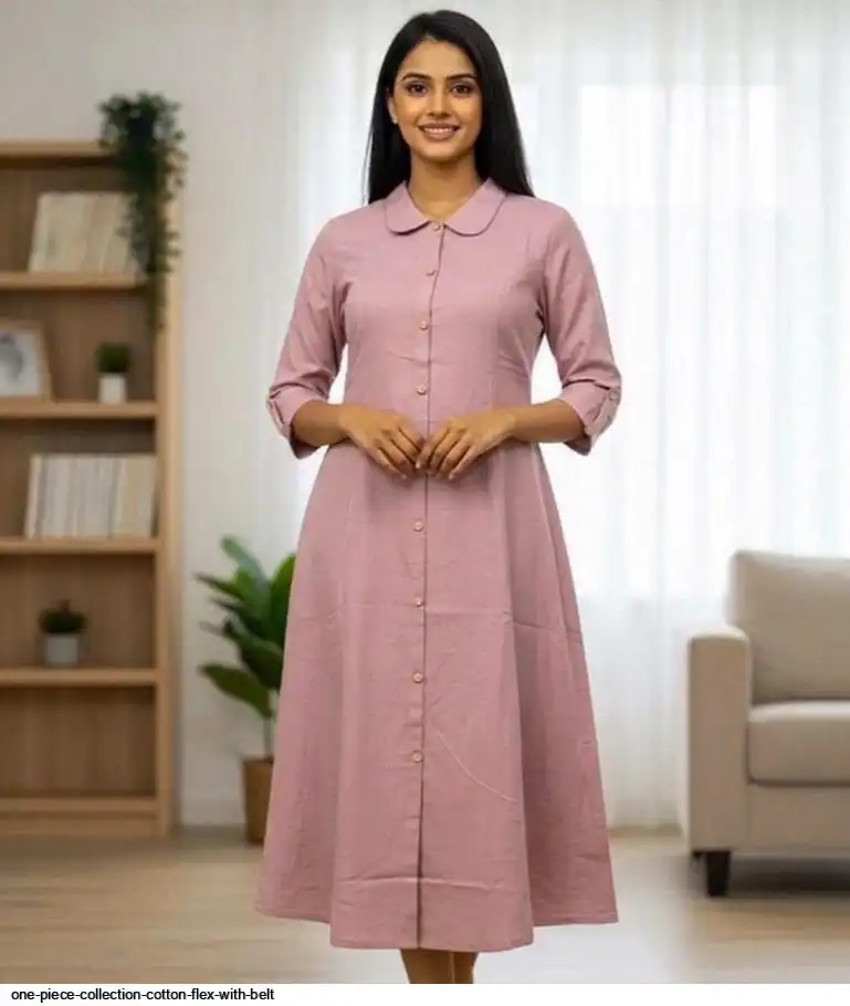 ONE PIECE COLLECTION COTTON FLEX WITH BELT E