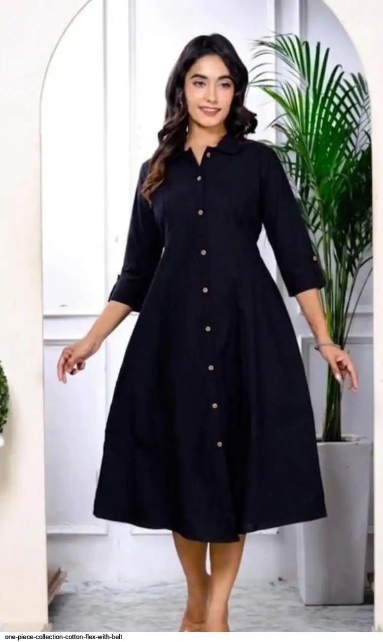 ONE PIECE COLLECTION COTTON FLEX WITH BELT D