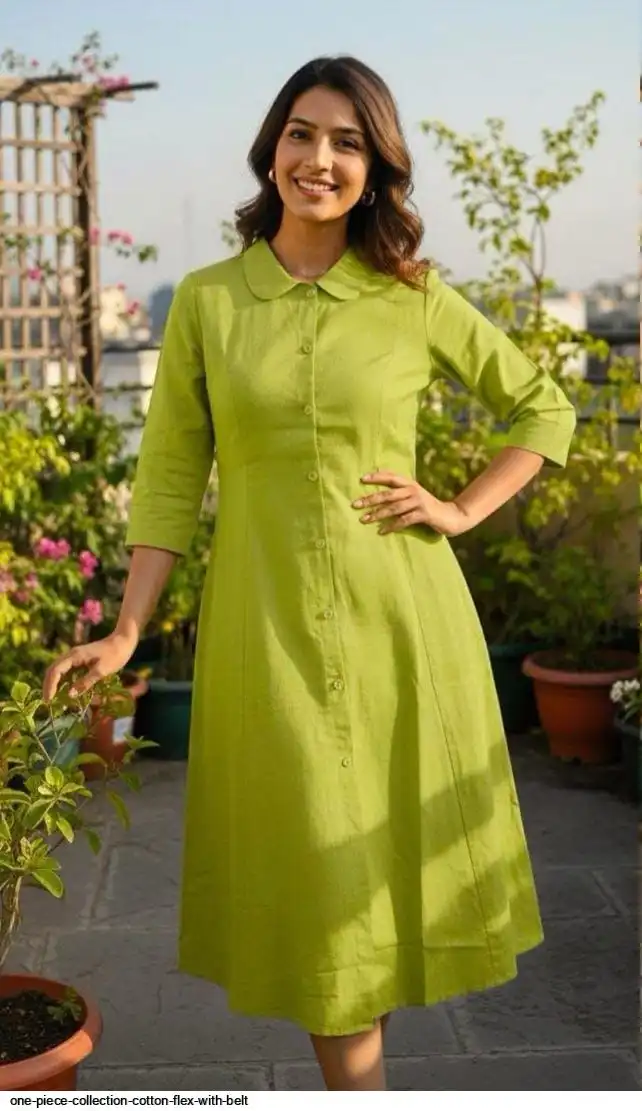 ONE PIECE COLLECTION COTTON FLEX WITH BELT G