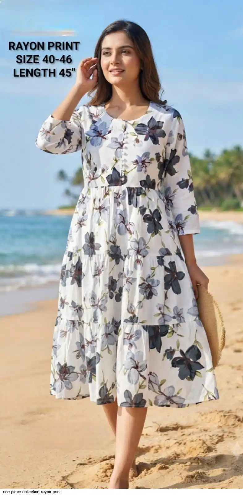 ONE PIECE COLLECTION RAYON PRINT 16