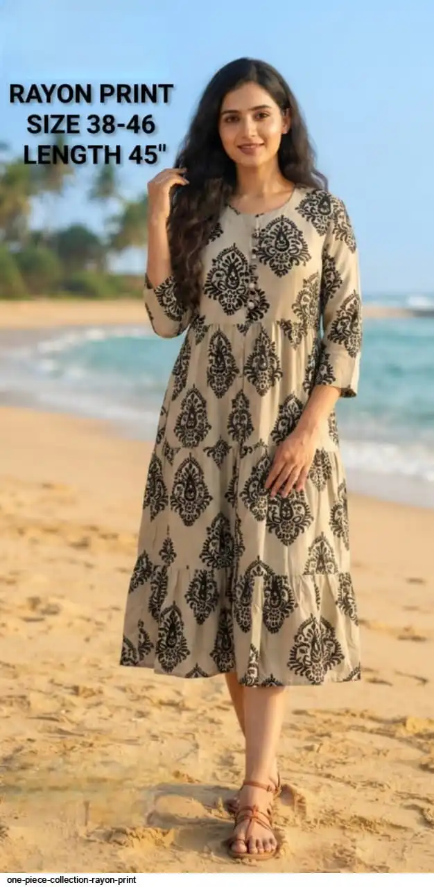 ONE PIECE COLLECTION RAYON PRINT 17