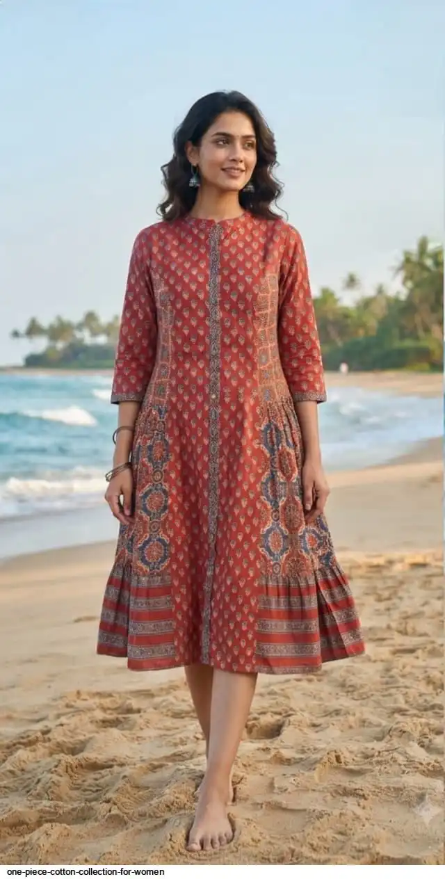A LINE KURTI COTTON PRINT COLLECTION FOR WOMEN 3