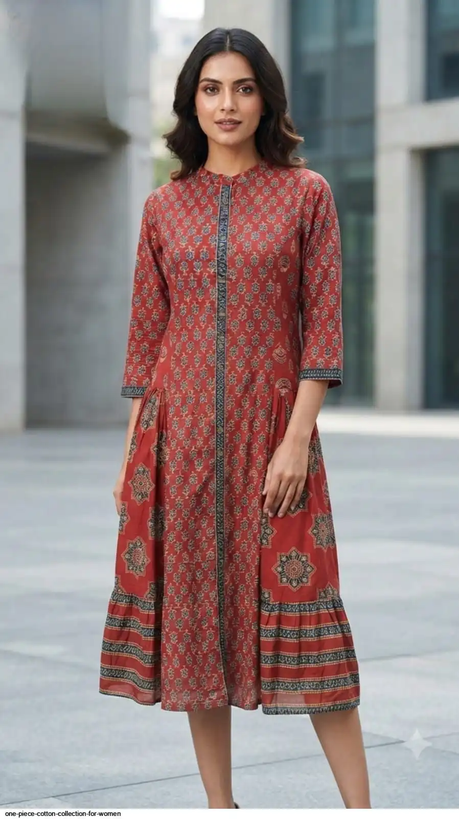 A LINE KURTI COTTON PRINT COLLECTION FOR WOMEN 8