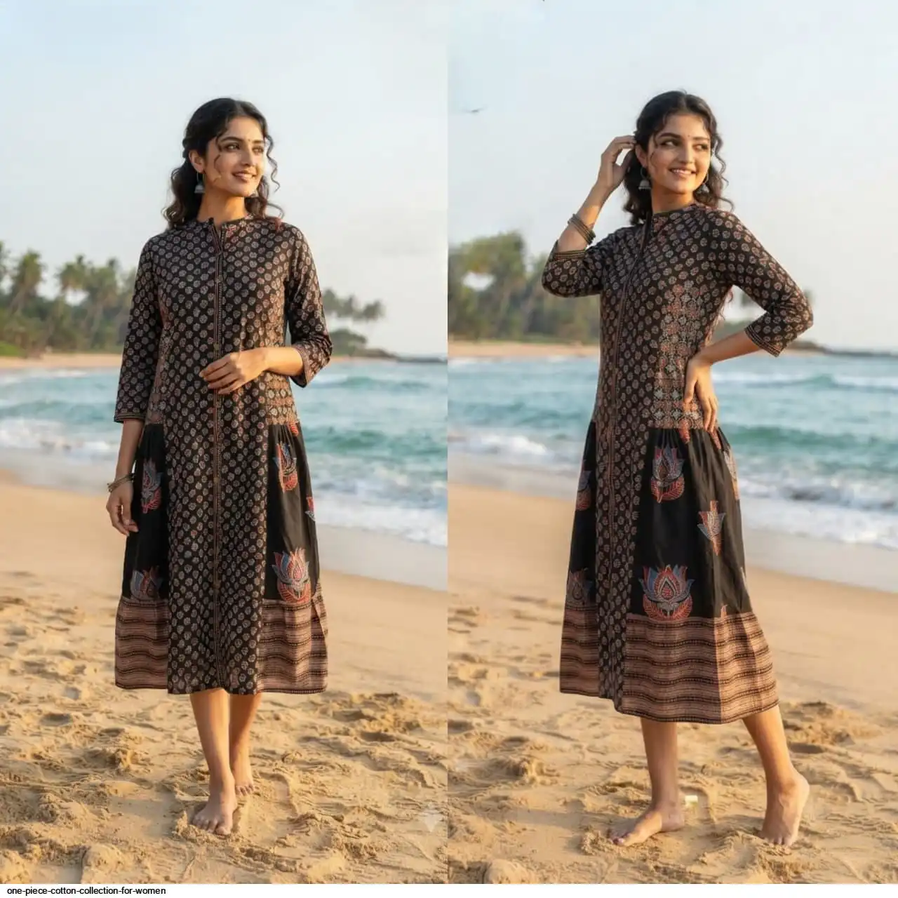 A LINE KURTI COTTON PRINT COLLECTION FOR WOMEN 10