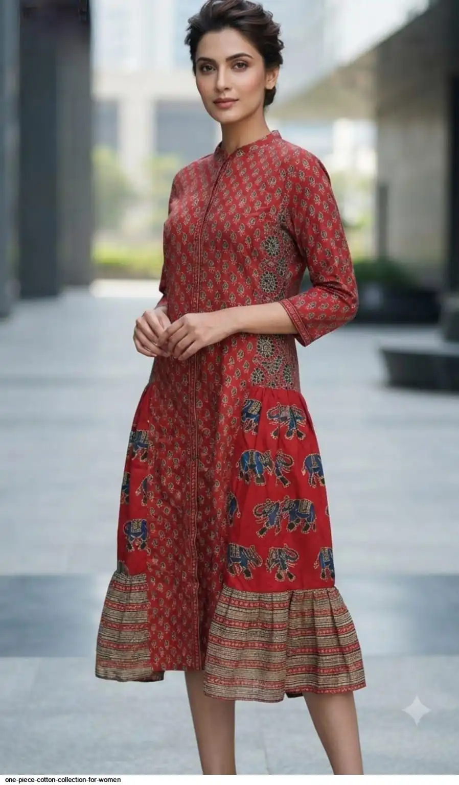 A LINE KURTI COTTON PRINT COLLECTION FOR WOMEN 15