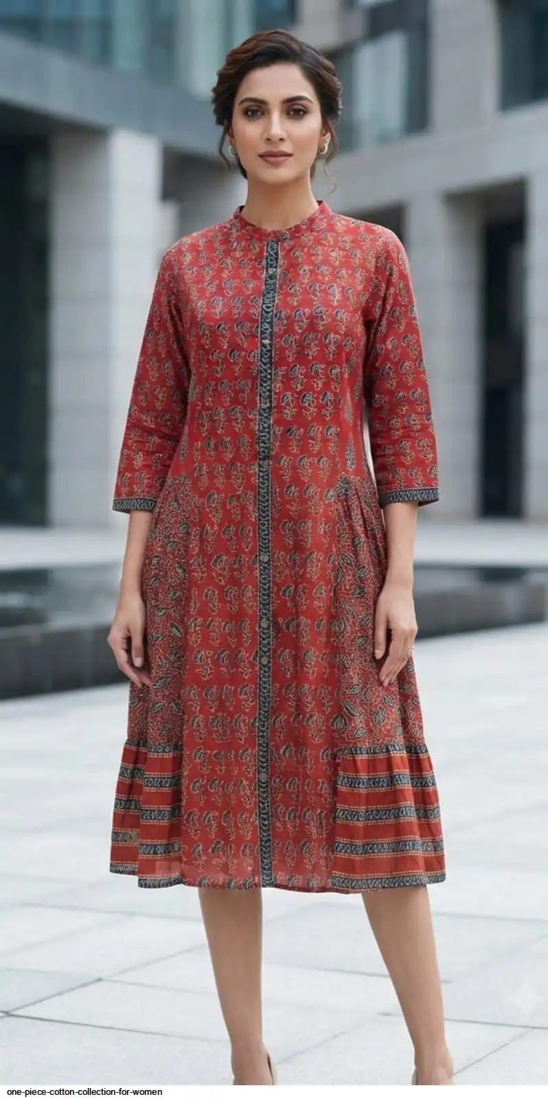 A LINE KURTI COTTON PRINT COLLECTION FOR WOMEN 17