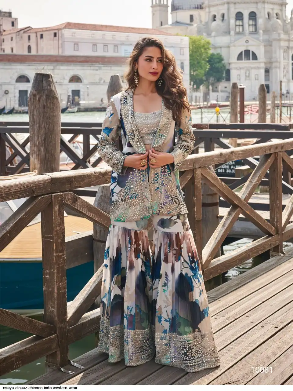 OSAYU ELNAAZ CHINNON INDO WESTERN WEAR B