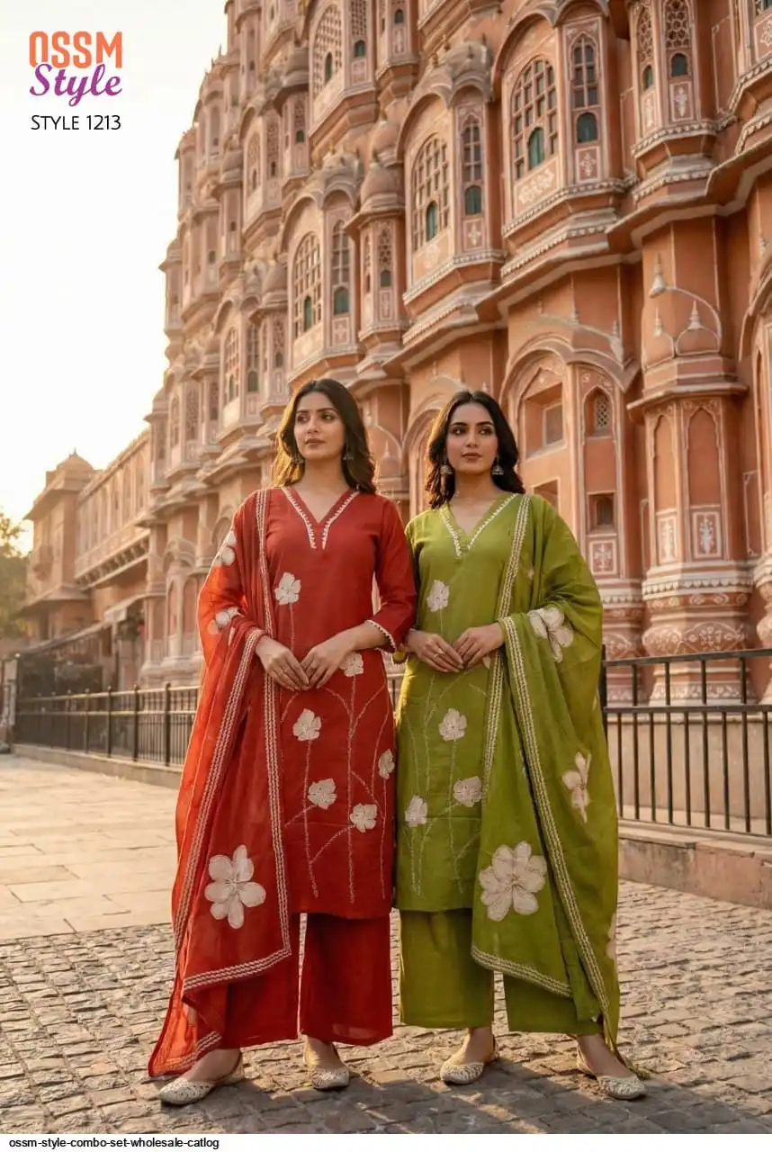 OSSM STYLE KURTI COMBO SET WHOLESALE CATLOG B