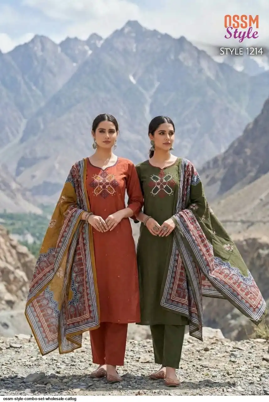 OSSM STYLE KURTI COMBO SET WHOLESALE CATLOG D
