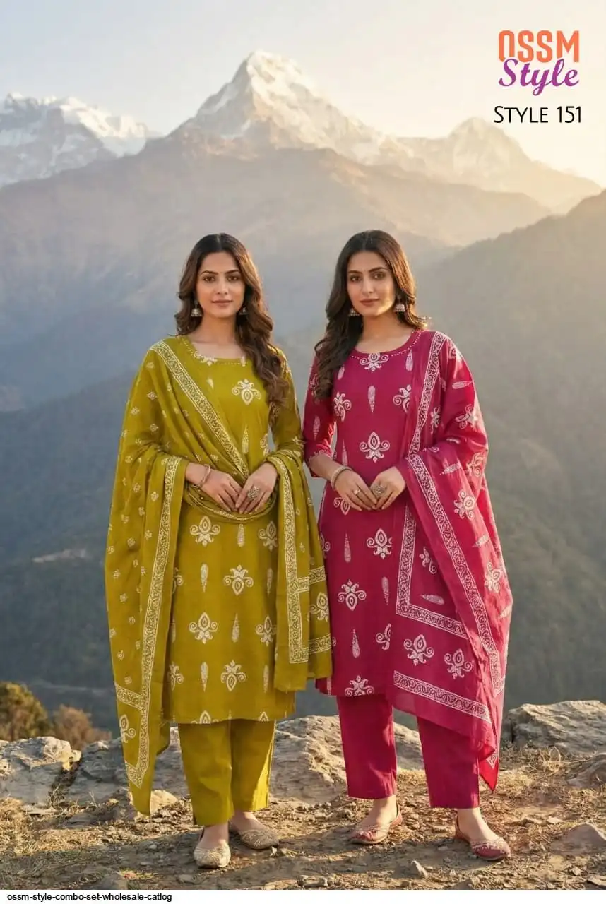 OSSM STYLE KURTI COMBO SET WHOLESALE CATLOG H
