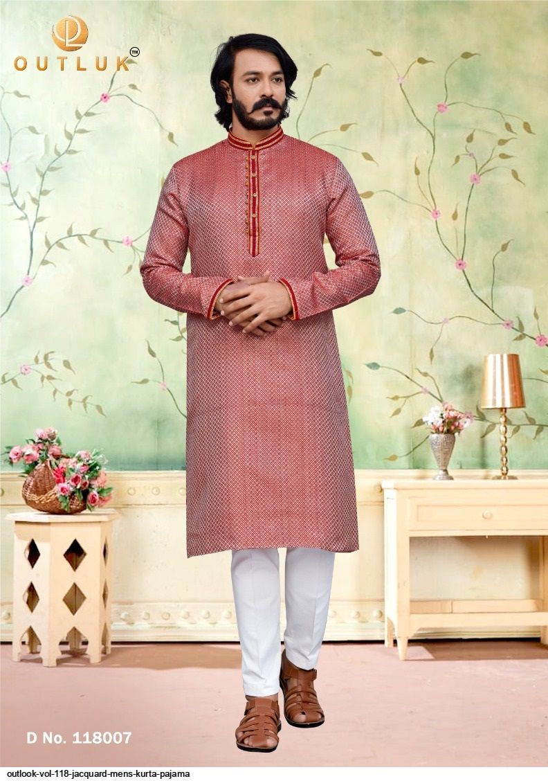 OUTLOOK VOL 118 Jacquard MENS KURTA PAJAMA