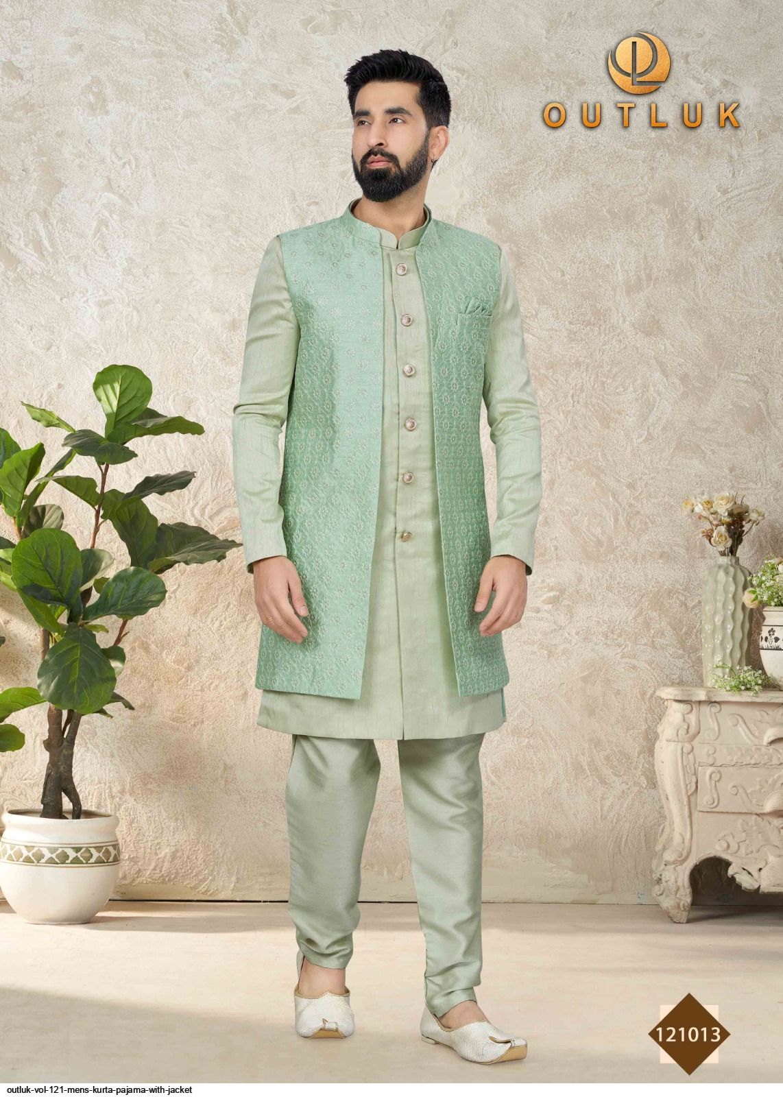 Half Jodhpuri Jacket-Kurta sets – Page 3 – Rajanyas