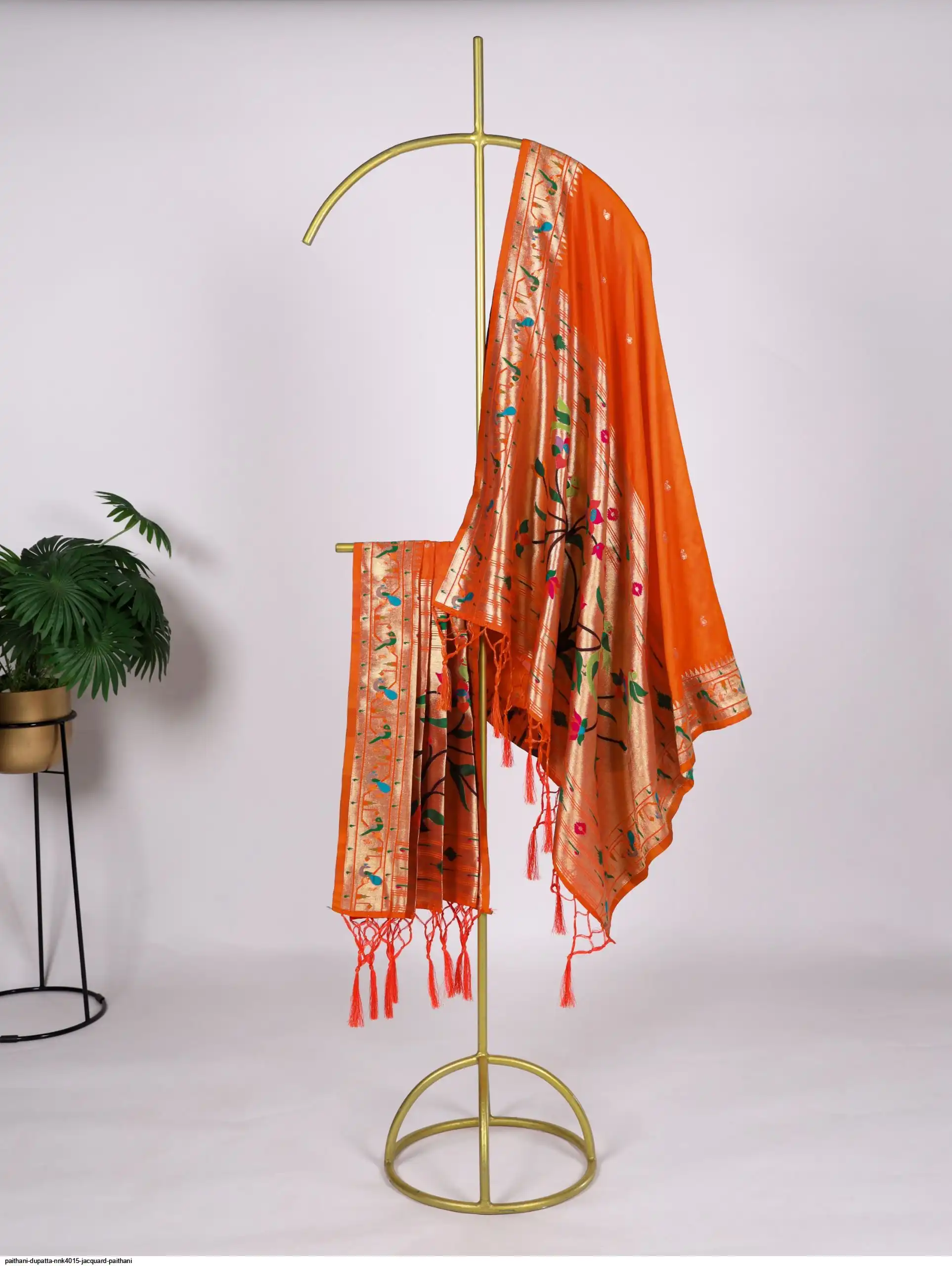PAITHANI DUPATTA NNK4015 JACQUARD PAITHANI 3