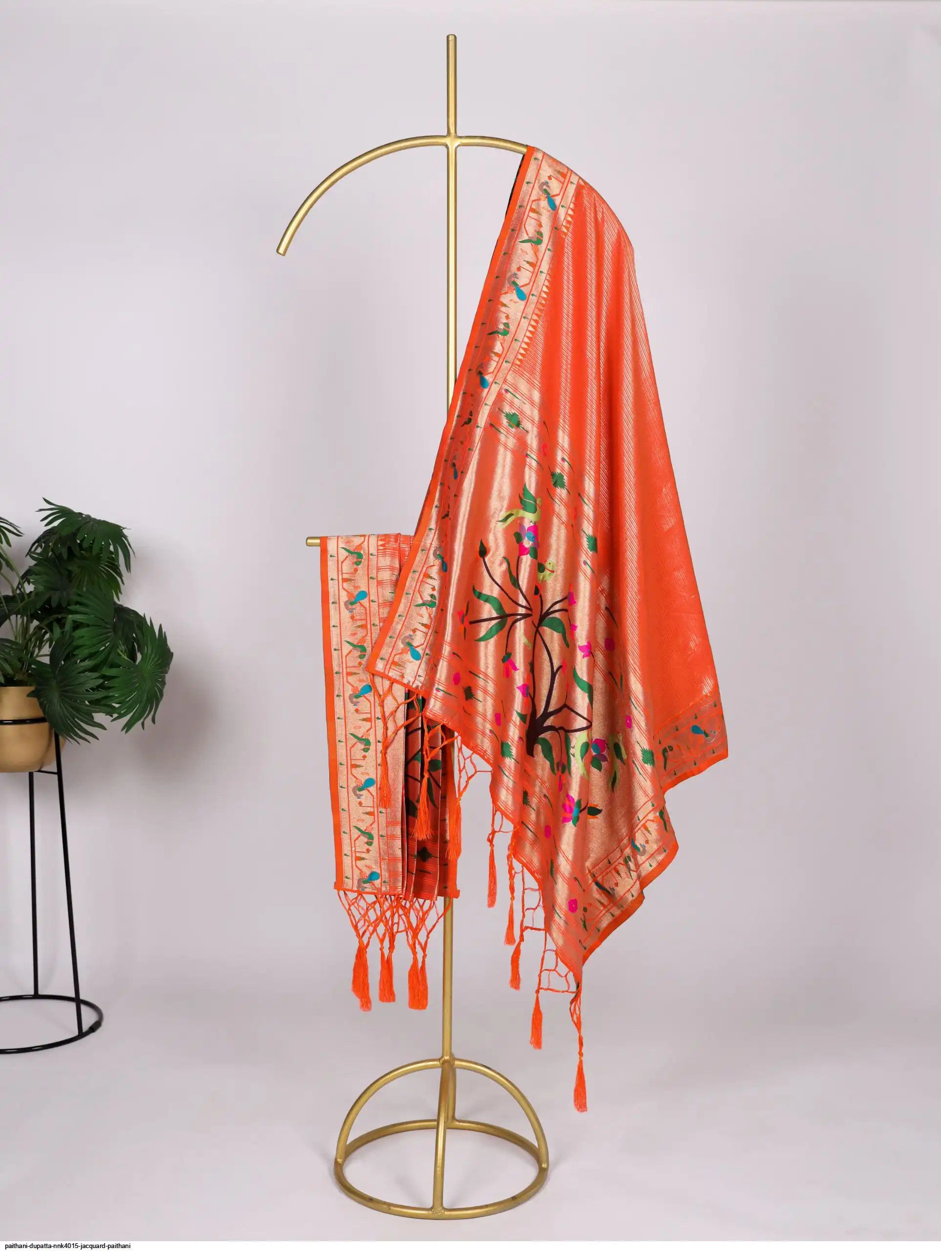 PAITHANI DUPATTA NNK4015 JACQUARD PAITHANI 5