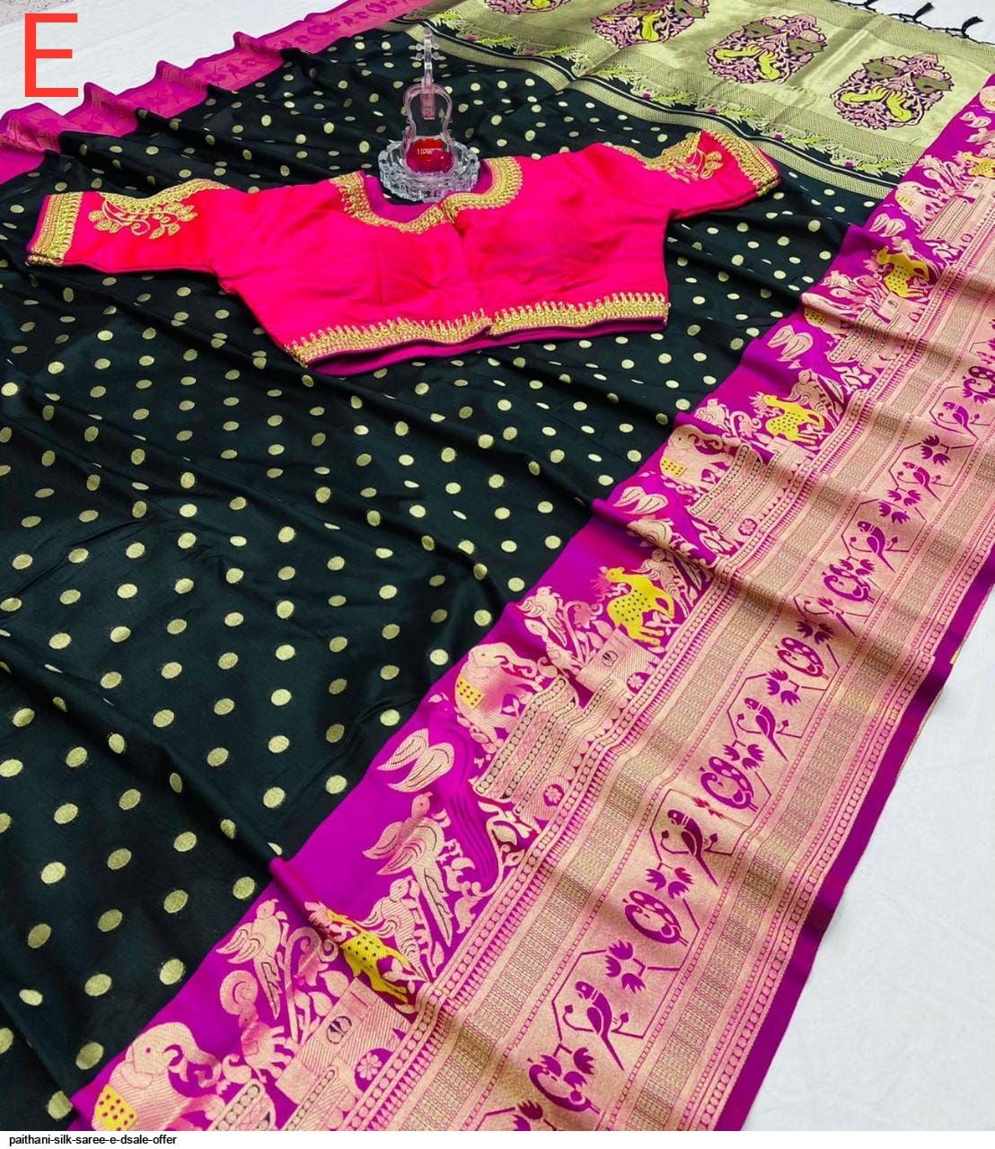 PAITHANI SILK SAREE E DSALE OFFER