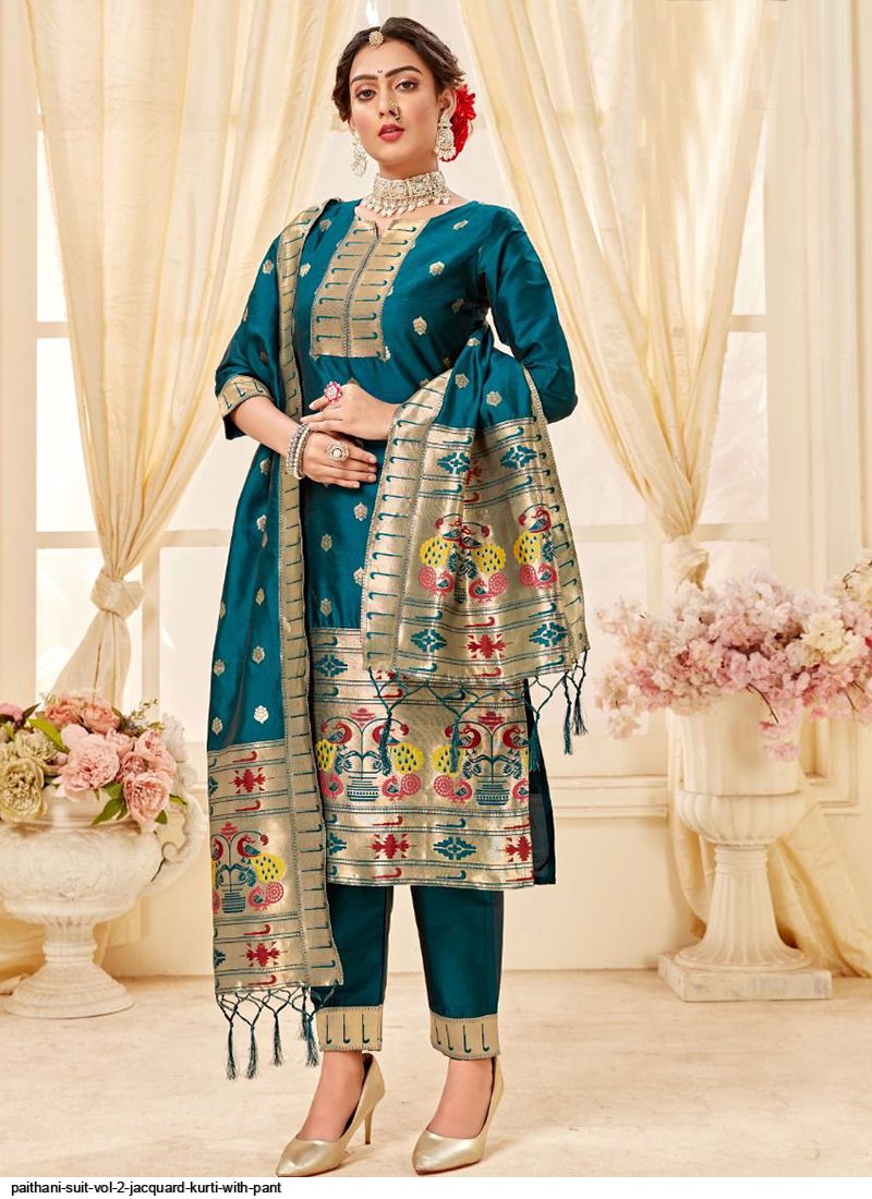 Paithani hotsell salwar suit