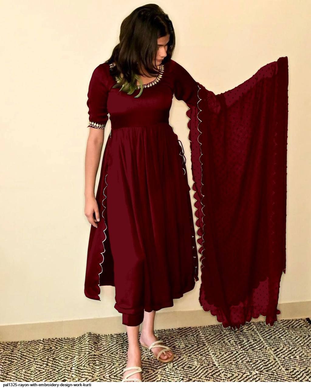 white christmas dresses Misha Cutwork main image 0