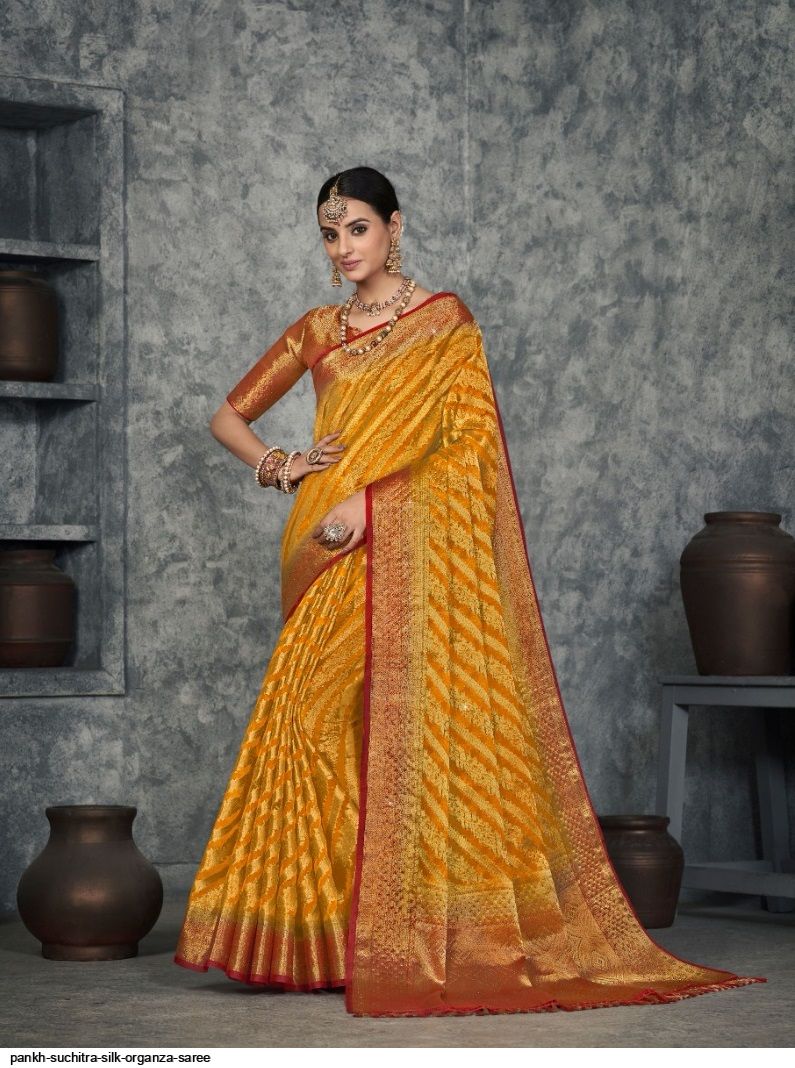 PANKH Suchitra Silk ORGANZA SAREE