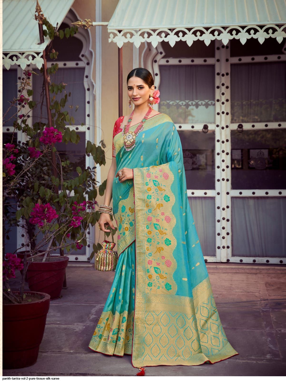 PANKH TANTRA VOL 2 PURE TISSUE SILK SAREE