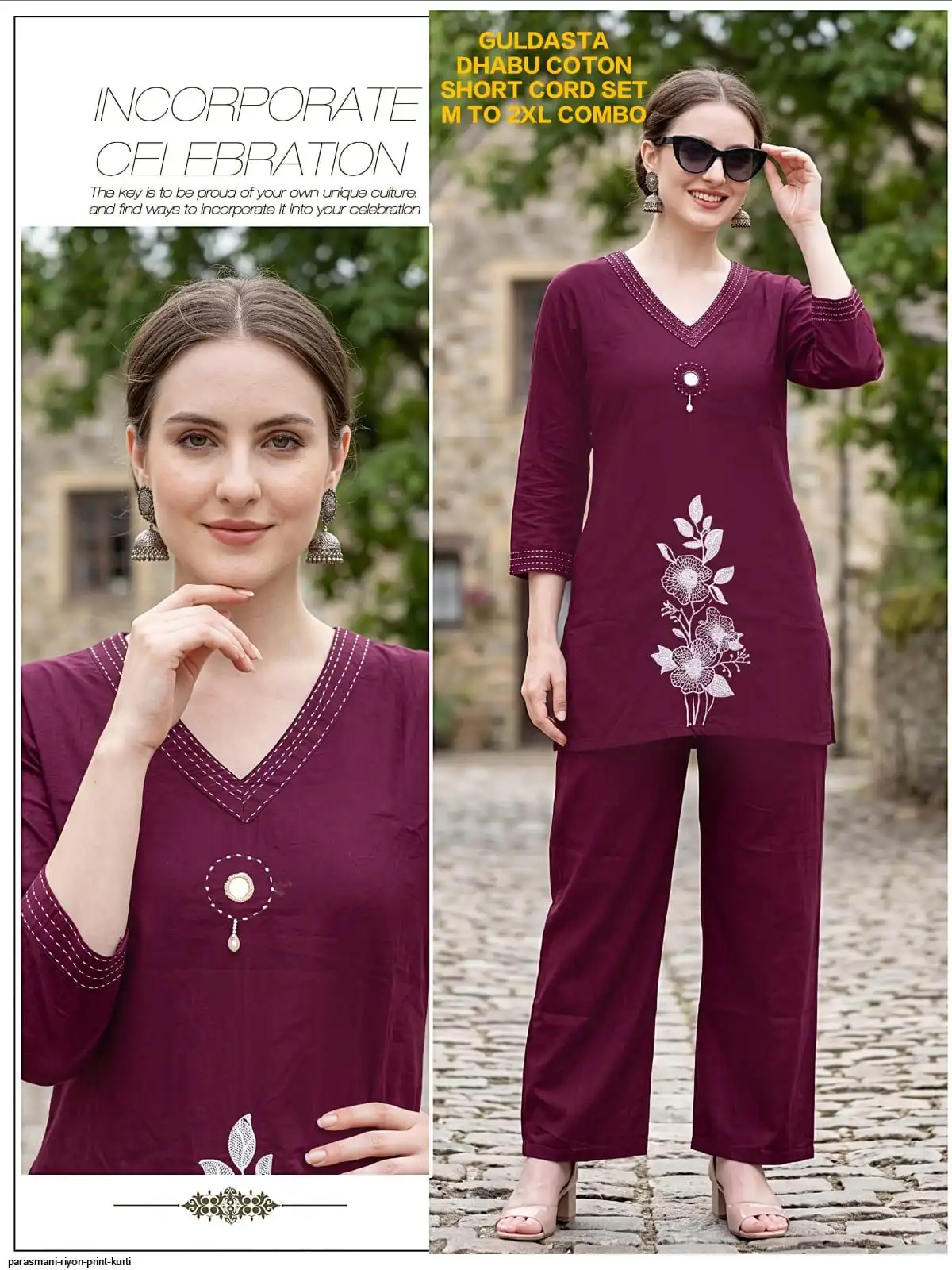 PARASMANI RIYON PRINT KURTI 4