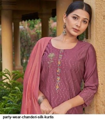 JULLY AND JULIET BY S3FOREVER BRAND FABRIC SILK WHITE FOIL PRINT KURTI WITH SILK  FABRIC FANCY PANT WITH POCKET AND CHIFFON DUPATTA WHOLESALER AND DEALER