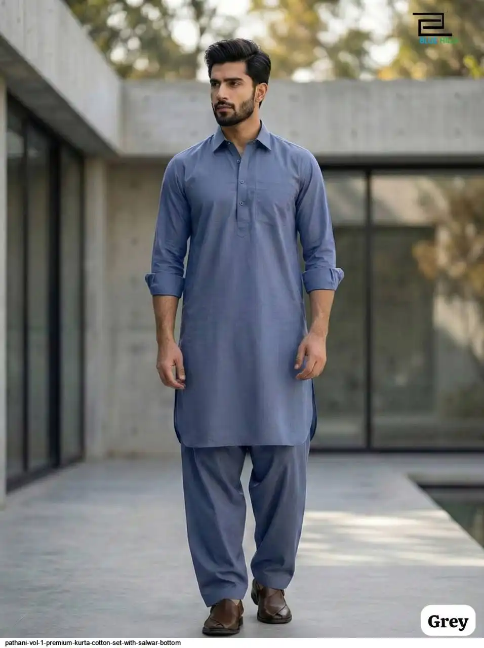 PATHANI VOL 1 PREMIUM KURTA COTTON SET WITH SALWAR BOTTOM F