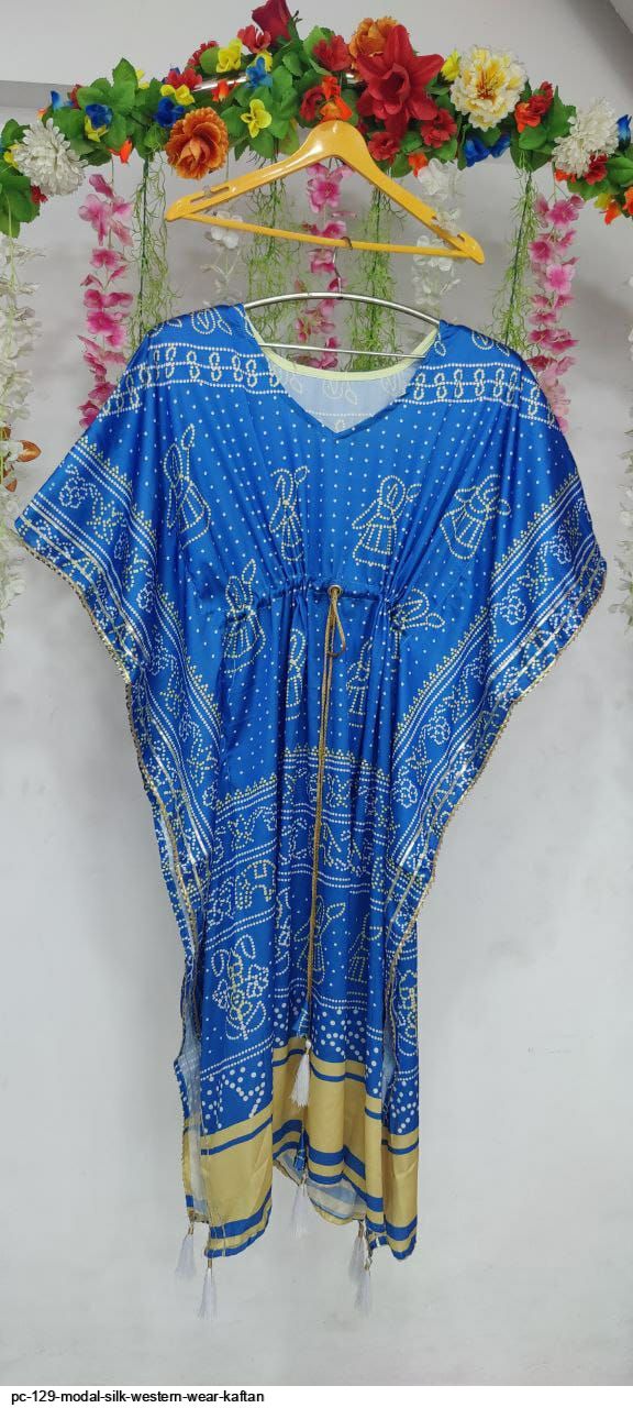 Modal silk kaftan Clearance