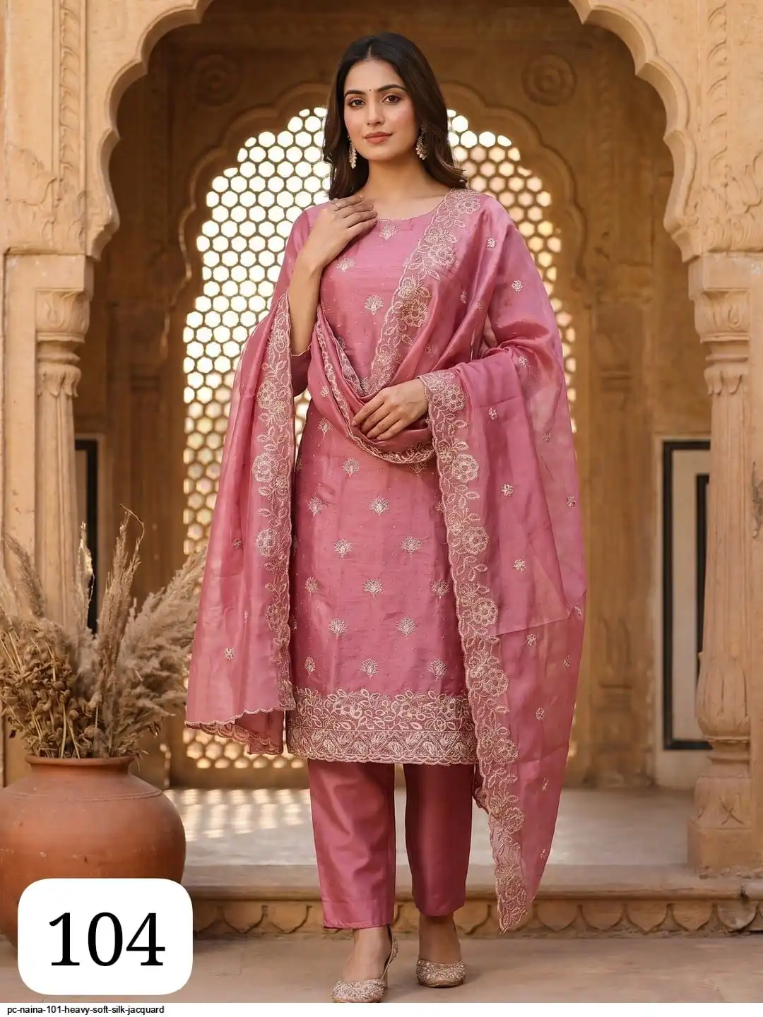 PC NAINA 101 HEAVY SOFT SILK JACQUARD 4
