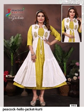 Lerkiza Present Stylish Jacket Kurtis for Womens