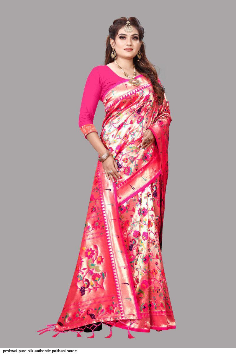 PESHWAI PURE SILK AUTHENTIC PAITHANI SAREE
