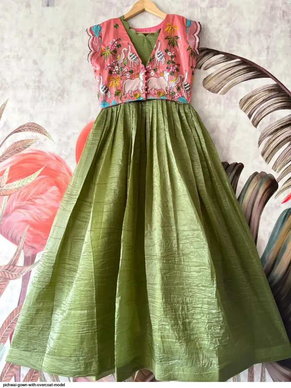 PICHWAI GOWN WITH OVERCOAT MODEL B